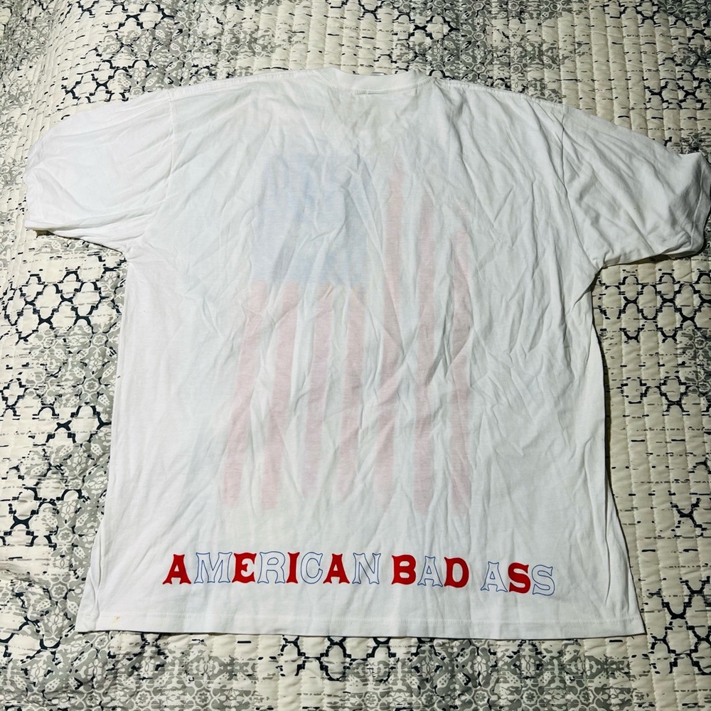 Kid Rock American Bad A$$ Red, White & Blue XXL Tee Shirt NWOT - Picture 2 of 3